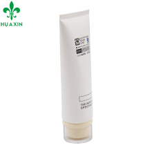 Envase de los cosméticos del tubo del cuidado de piel blanco de Custom120ml